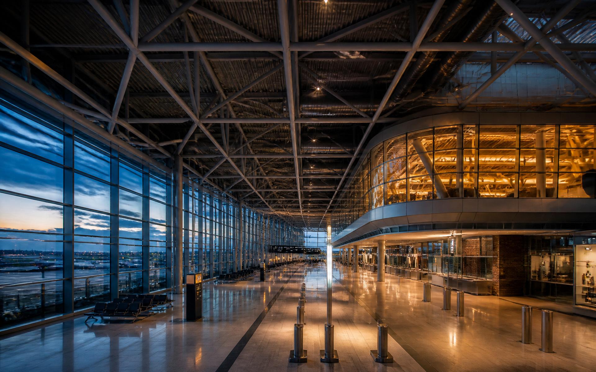 Homelux engineering project — airport terminal MEP works